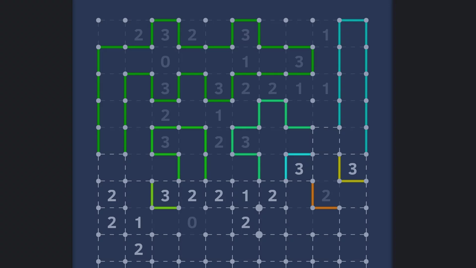 Изображение игры: Slither Link Plus