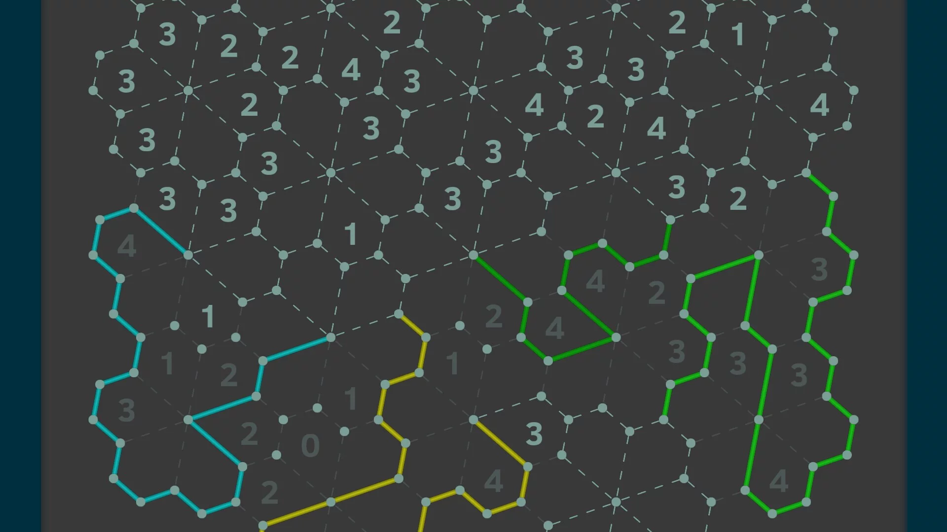 Изображение игры: Slither Link Plus