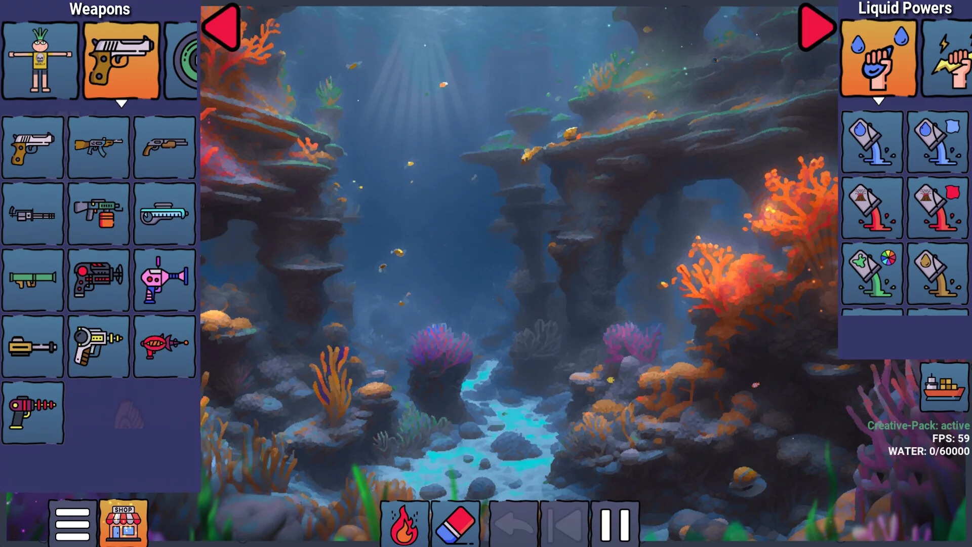 Изображение игры: Water Box: Sandbox Playground
