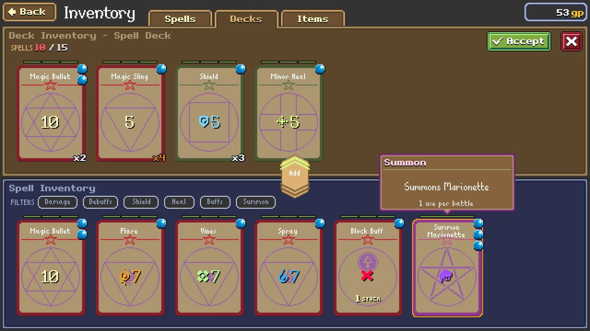 Изображение игры: Magecraft: Spellbuilding