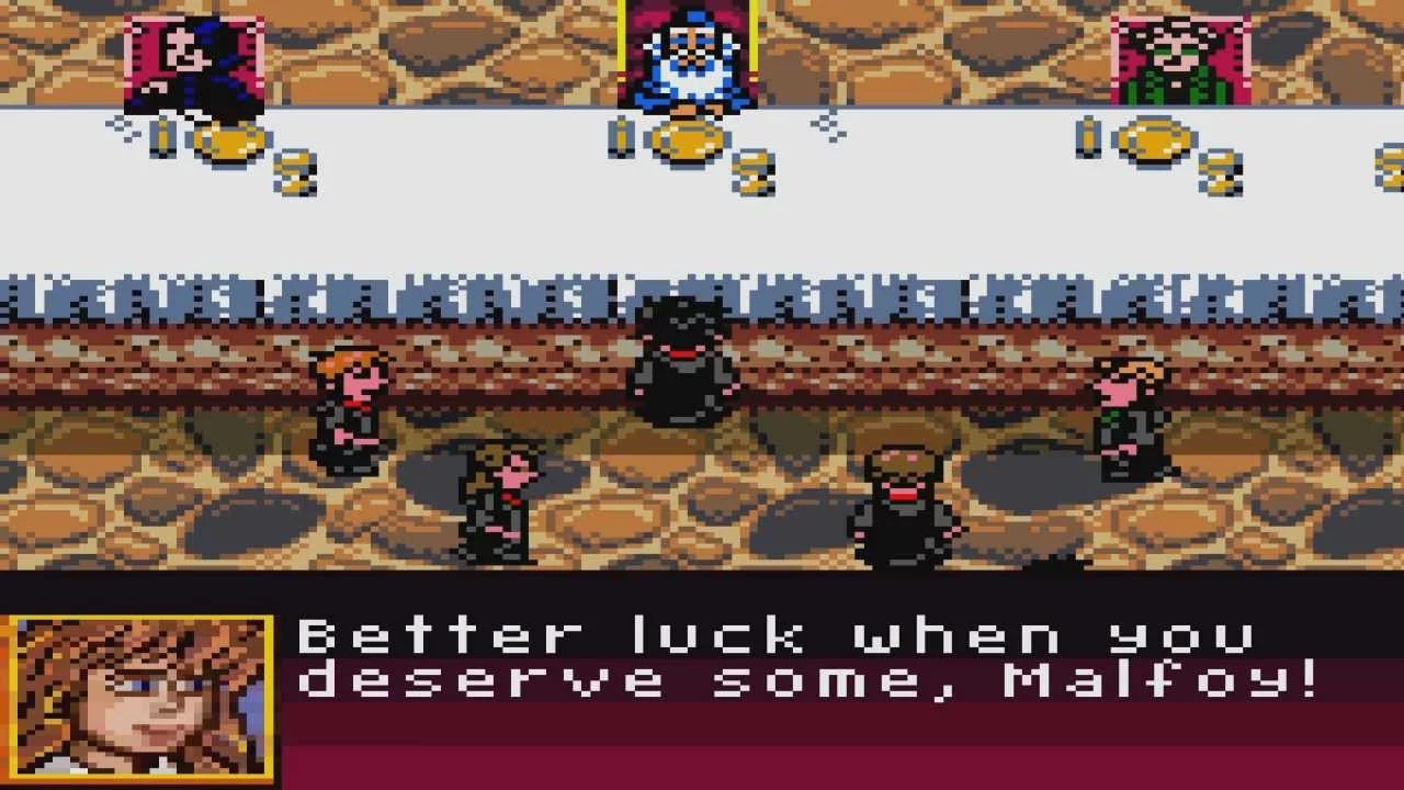 Изображение игры: Harry Potter and the Sorcerer's Stone (GBC)