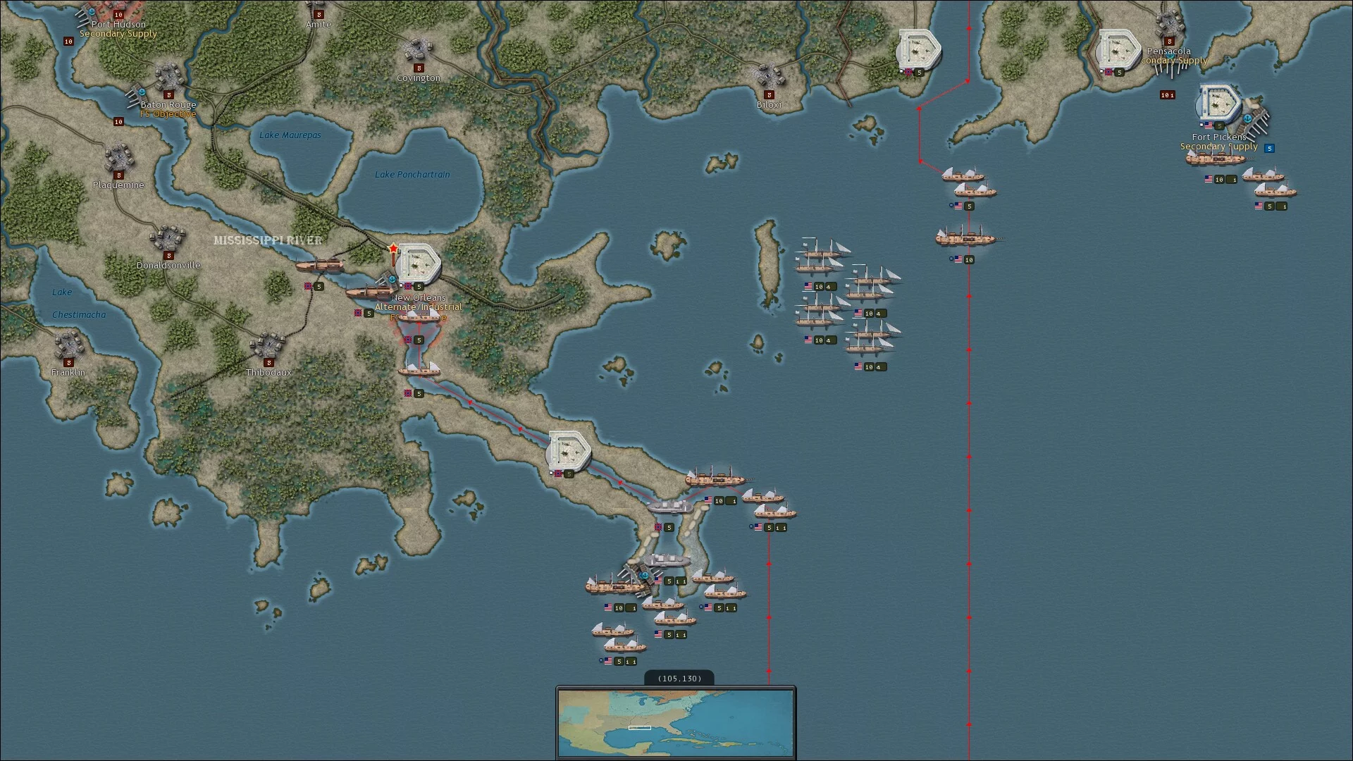 Изображение игры: Strategic Command: American Civil War