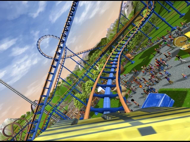 Изображение игры: RollerCoaster Tycoon 3