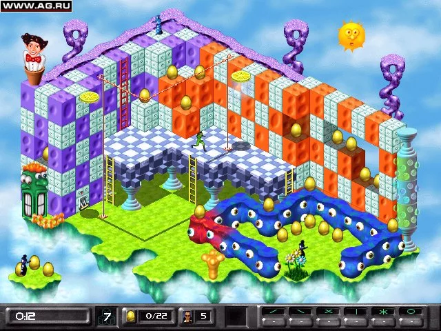 Изображение игры: Lode Runner 2