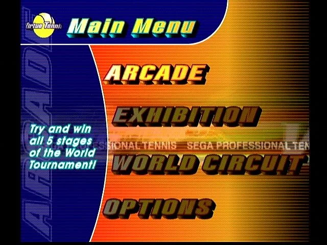 Изображение игры: Virtua Tennis (1999)
