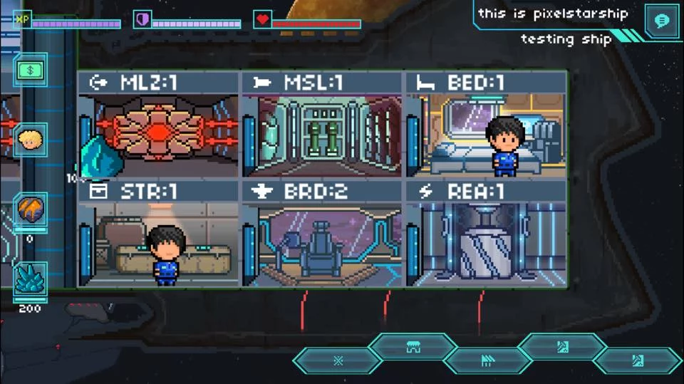Изображение игры: Pixel Starships