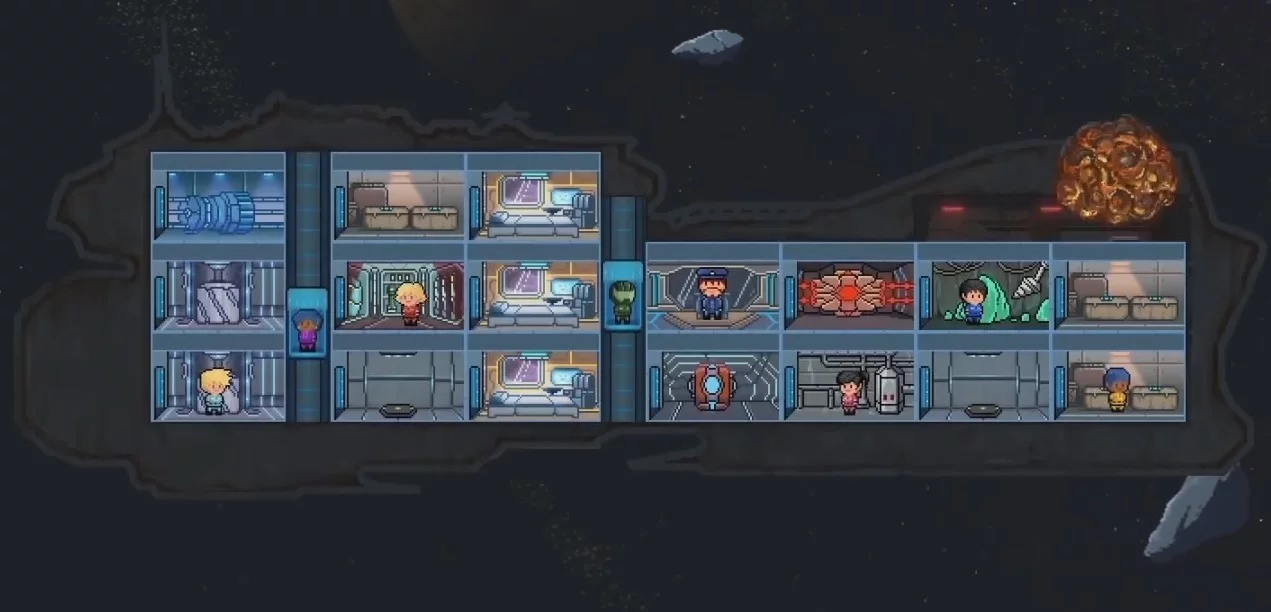 Изображение игры: Pixel Starships