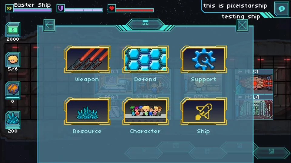 Изображение игры: Pixel Starships