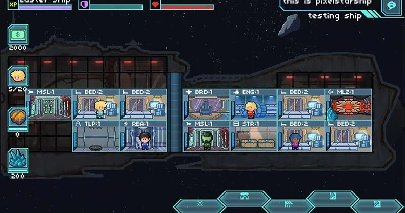 Изображение игры: Pixel Starships