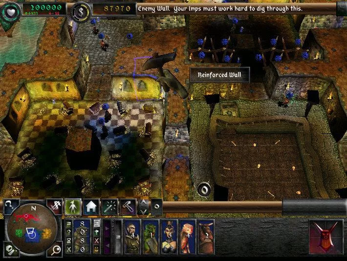 Изображение игры: Dungeon Keeper 2