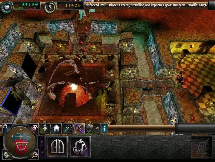 Изображение игры: Dungeon Keeper 2