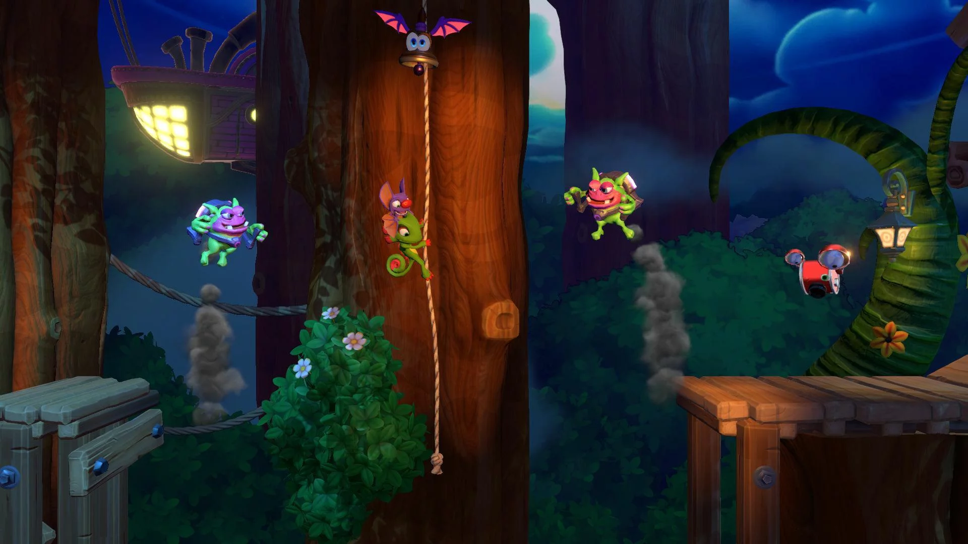 Изображение игры: Yooka-Laylee et le repaire impossible Édition Digital Deluxe