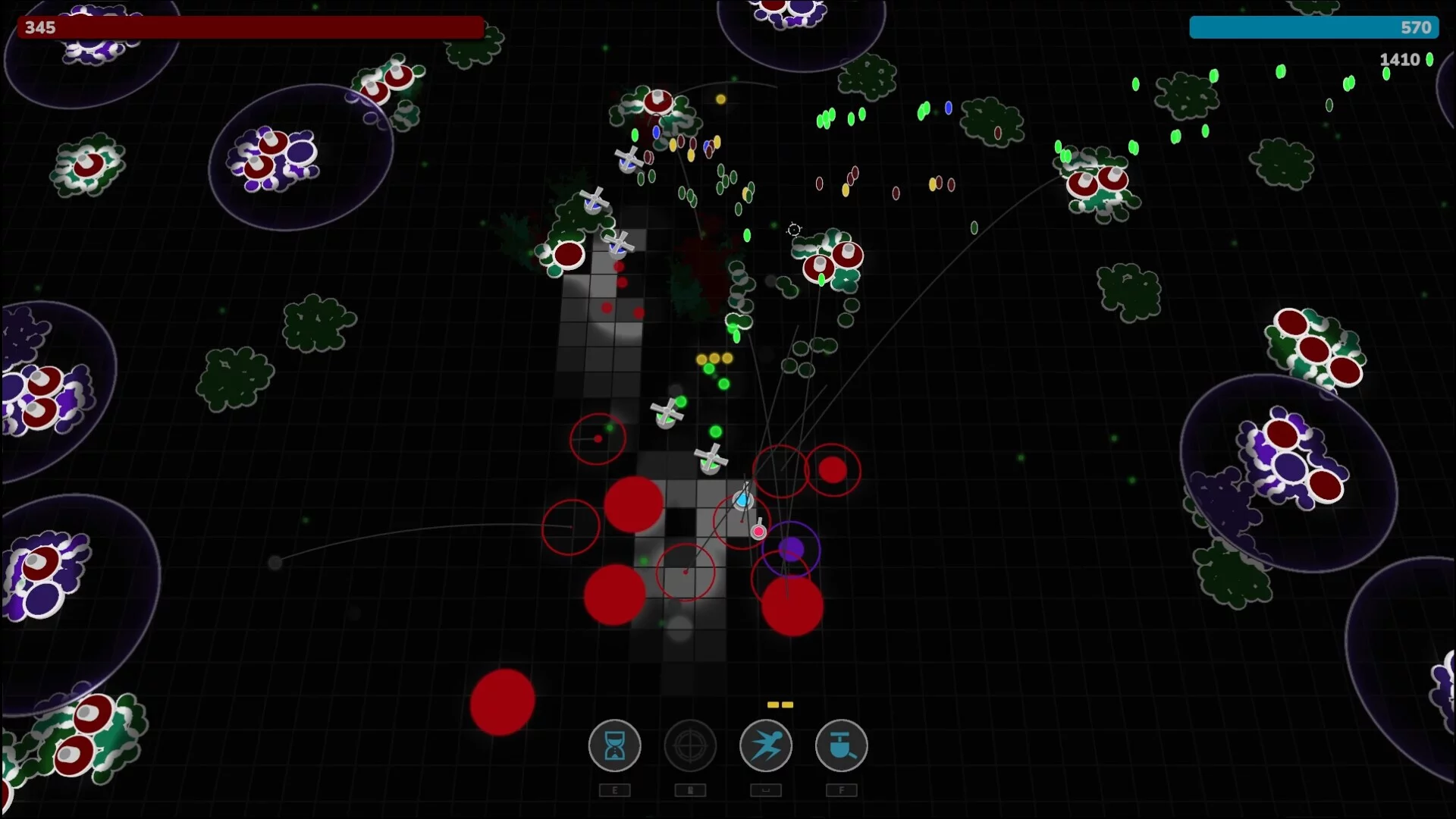Изображение игры: UPGRADES & ENEMIES