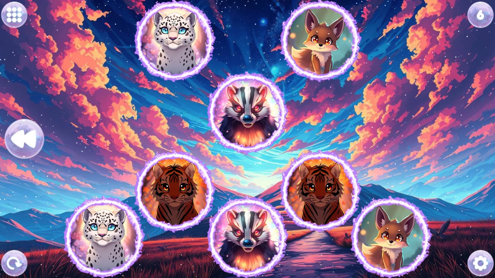 Изображение игры: Anime Dream Match: Predators