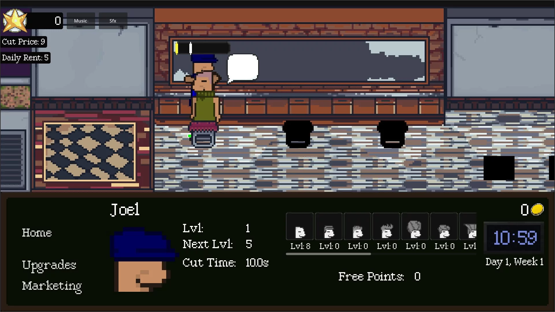 Изображение игры: The Barber Shop