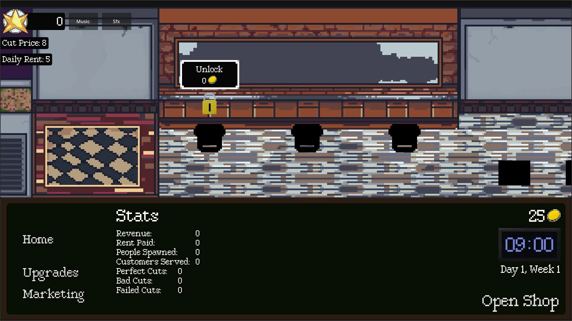 Изображение игры: The Barber Shop