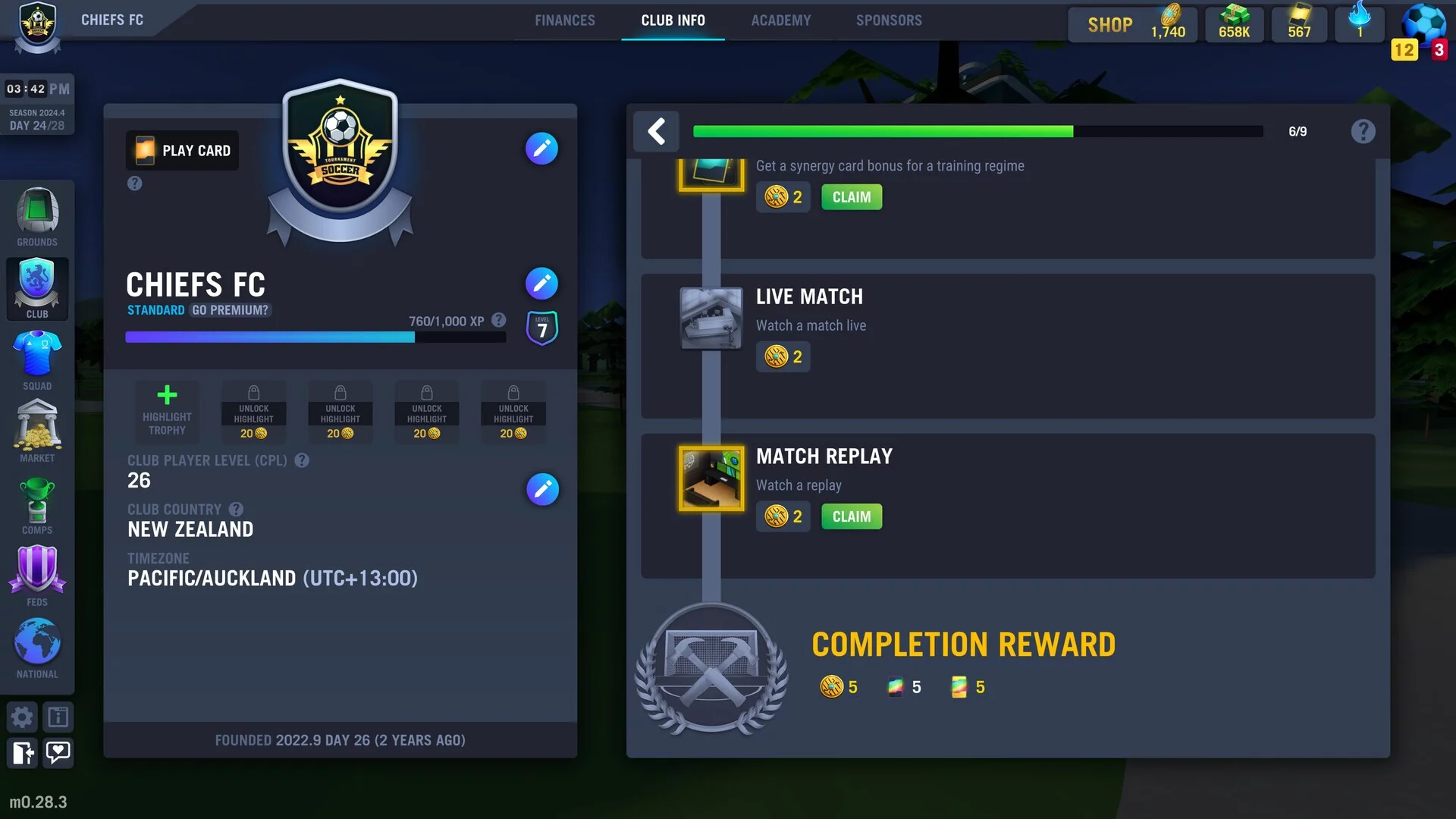 Изображение игры: Blackout Football Manager