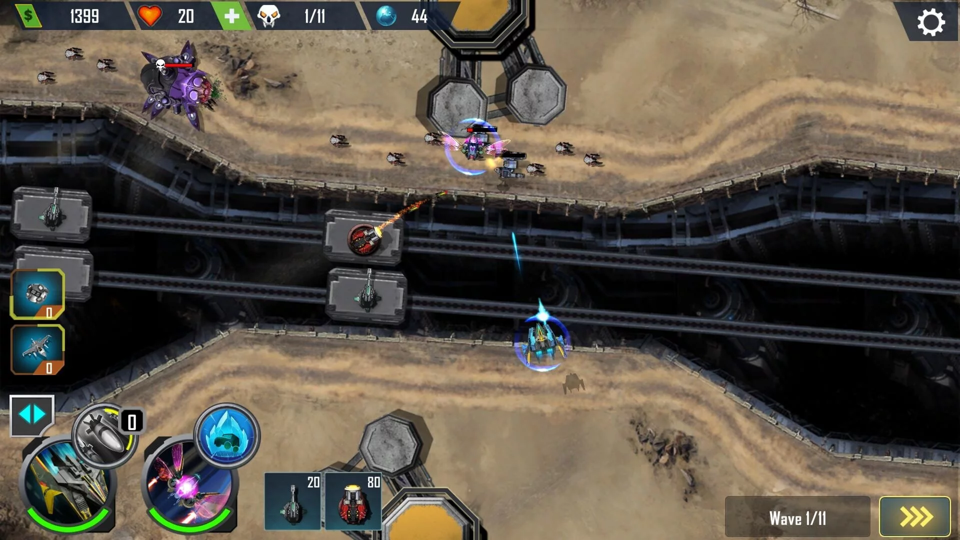 Изображение игры: Defense X