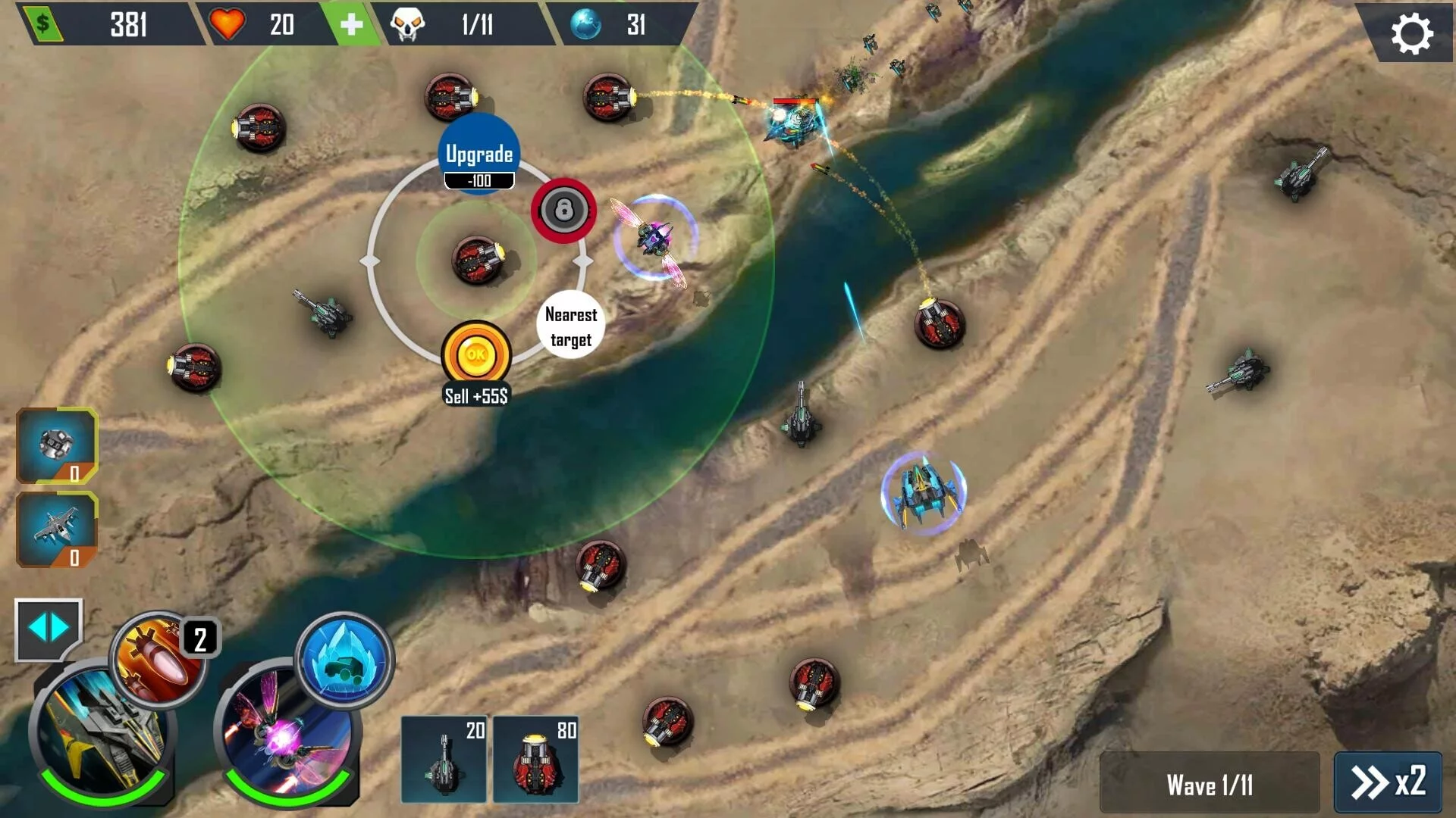 Изображение игры: Defense X