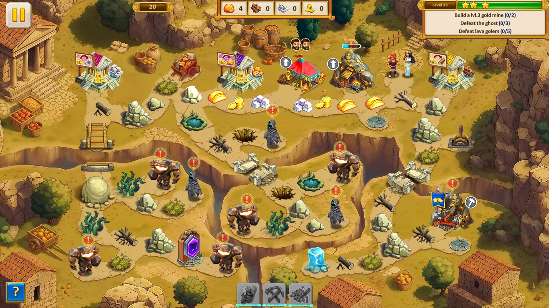 Изображение игры: Argonauts Agency: Wrath of Olympus