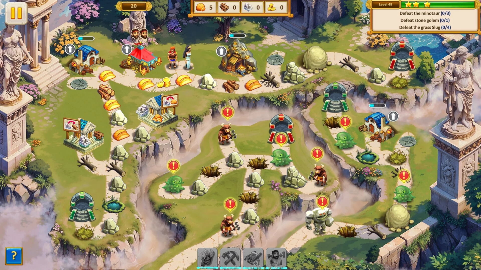 Изображение игры: Argonauts Agency: Wrath of Olympus