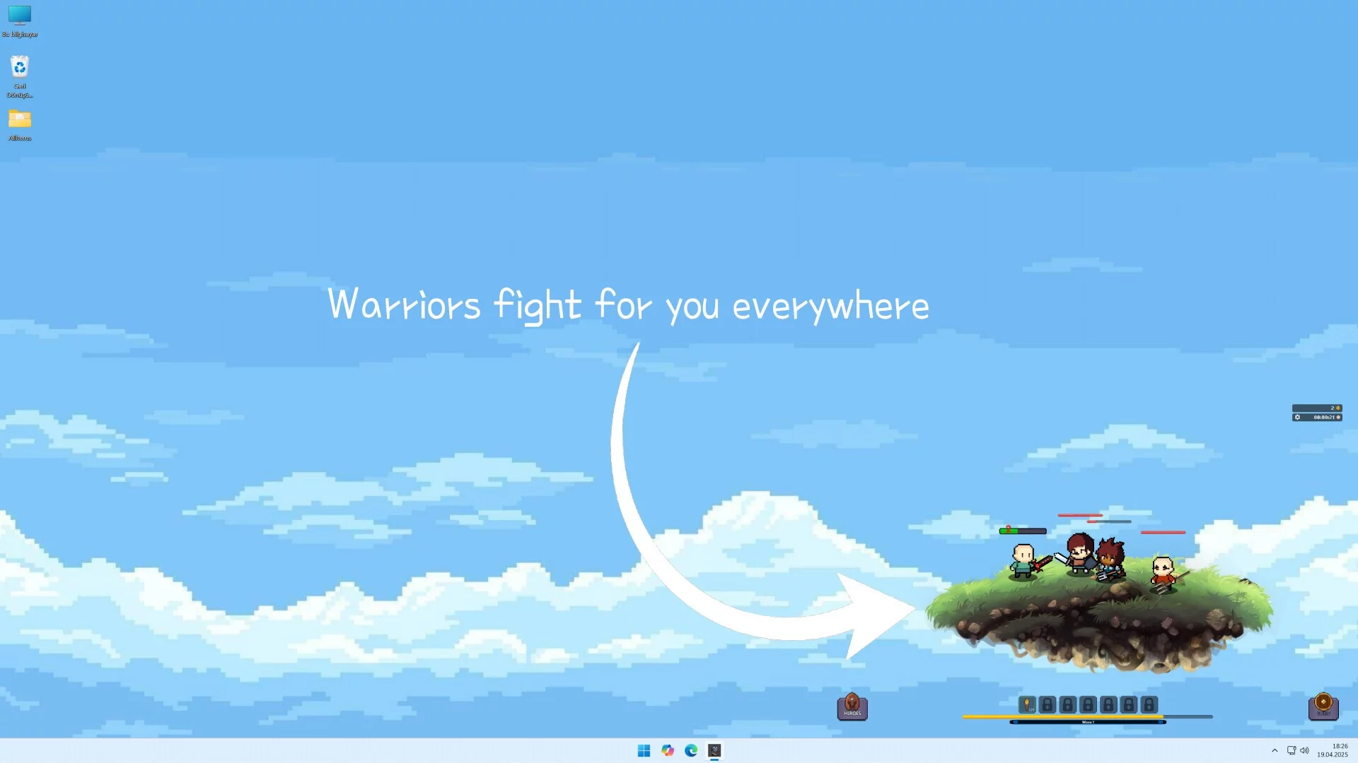 Изображение игры: Widget Warriors