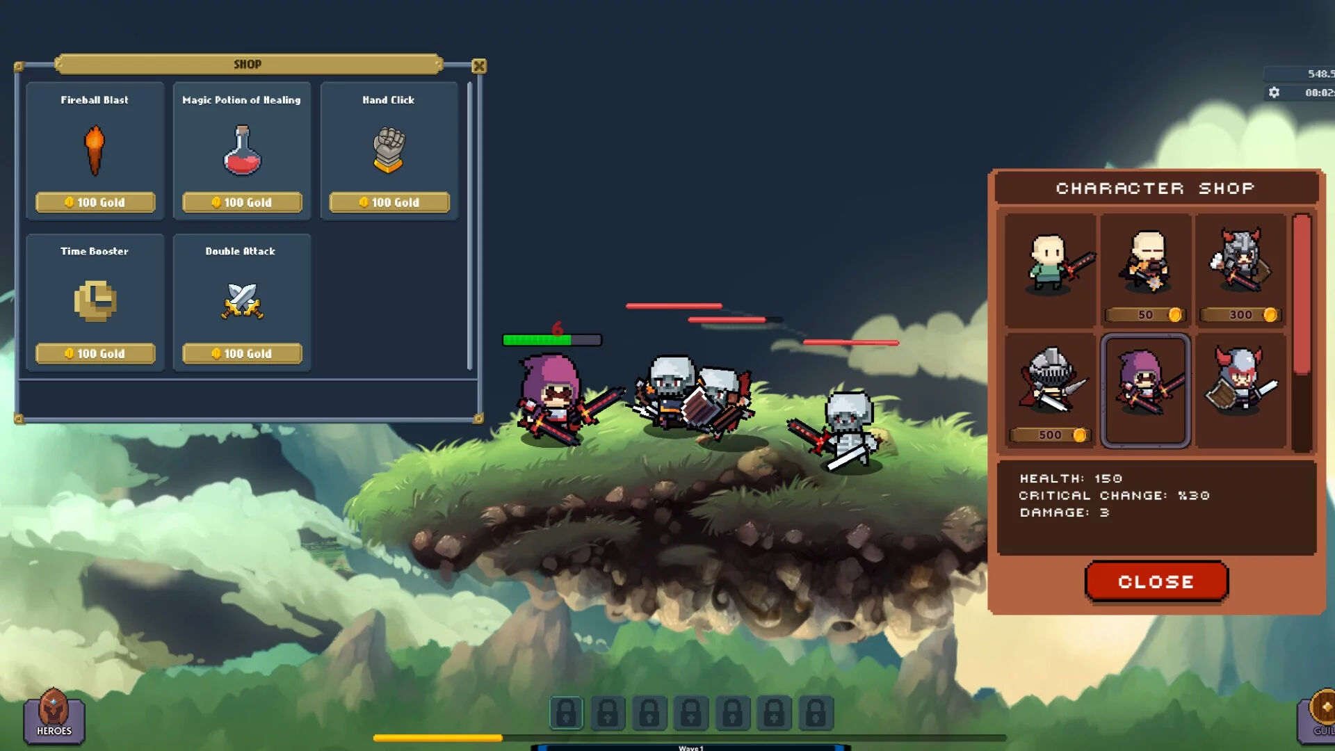 Изображение игры: Widget Warriors