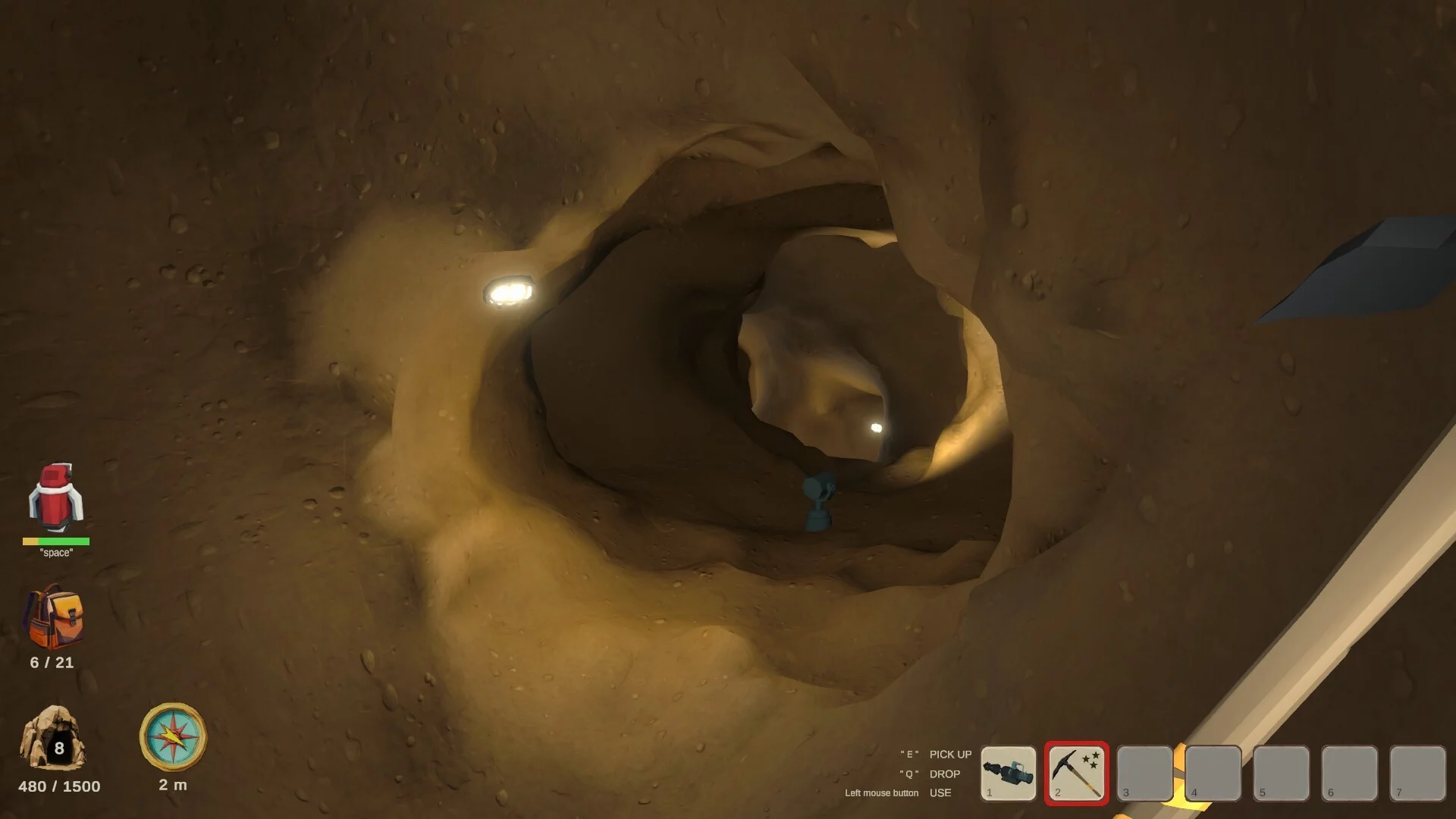 Изображение игры: Digging the Forgotten Cave