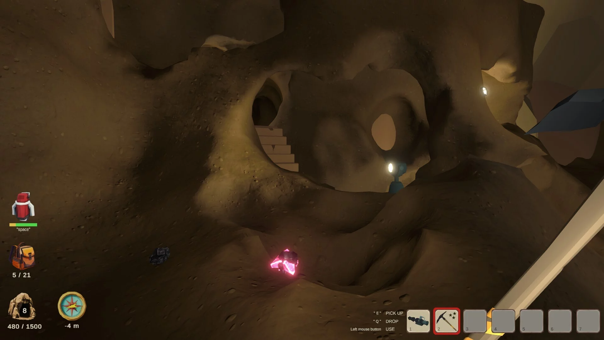Изображение игры: Digging the Forgotten Cave
