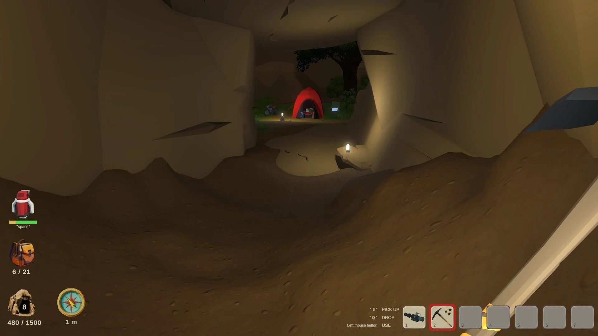 Изображение игры: Digging the Forgotten Cave