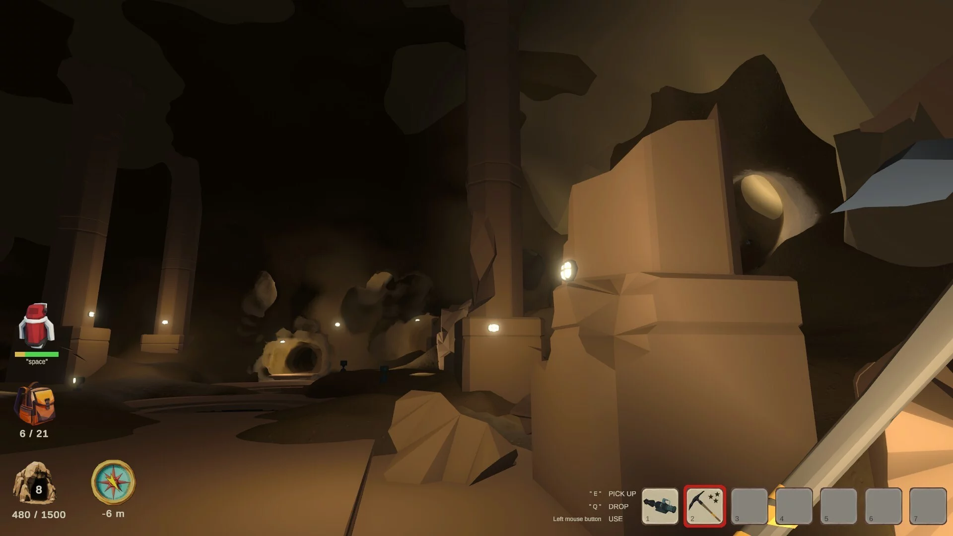 Изображение игры: Digging the Forgotten Cave