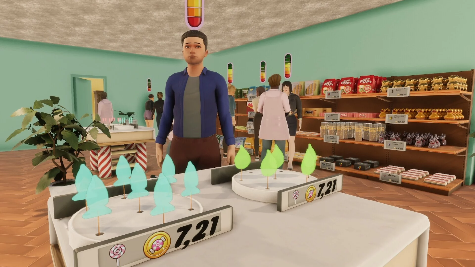 Изображение игры: Candy Shop Simulator