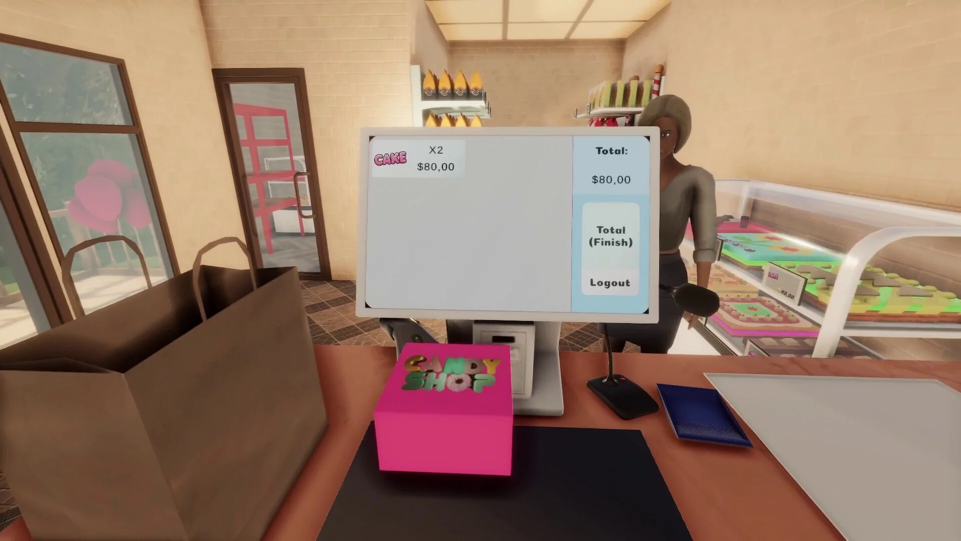Изображение игры: Candy Shop Simulator