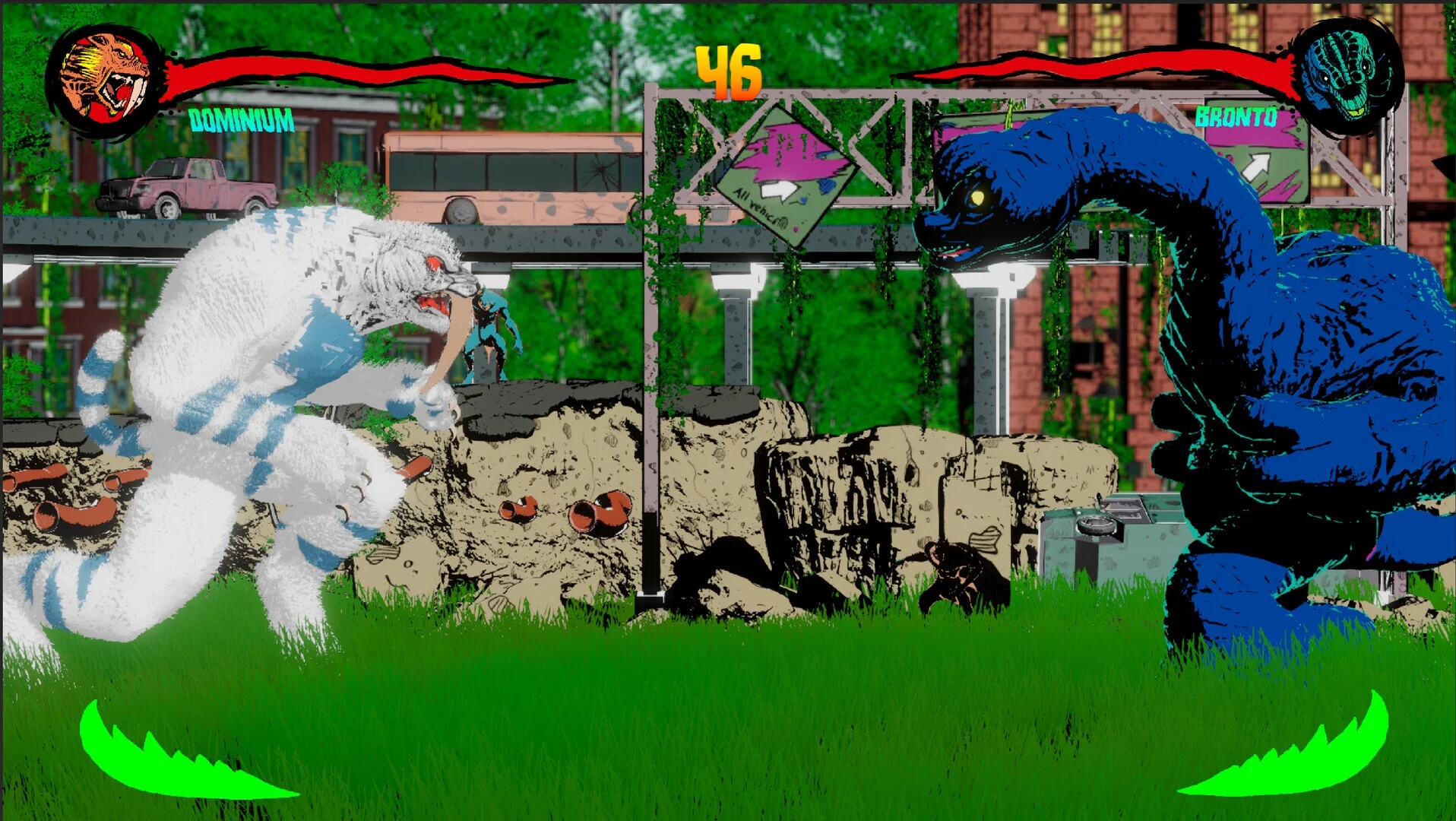 Изображение игры: Mutant Rage