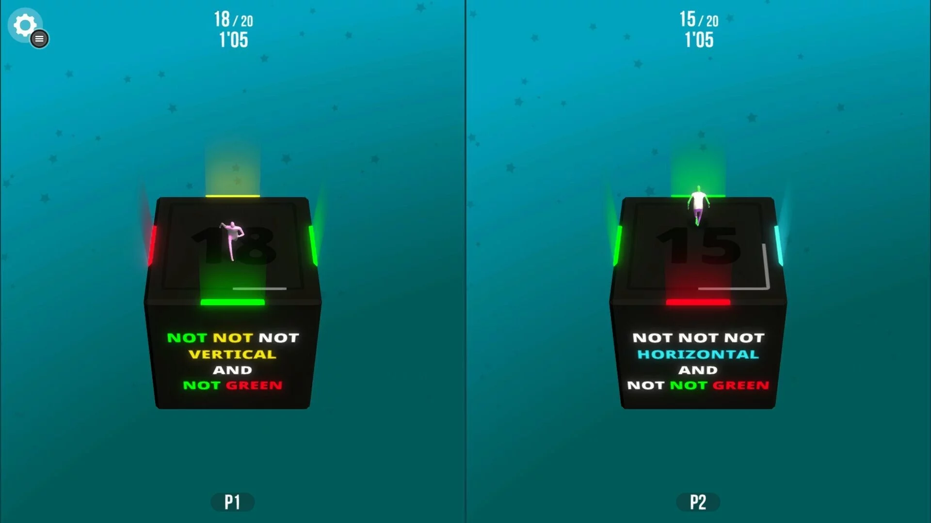 Изображение игры: Not Not 2 - A Brain Challenge