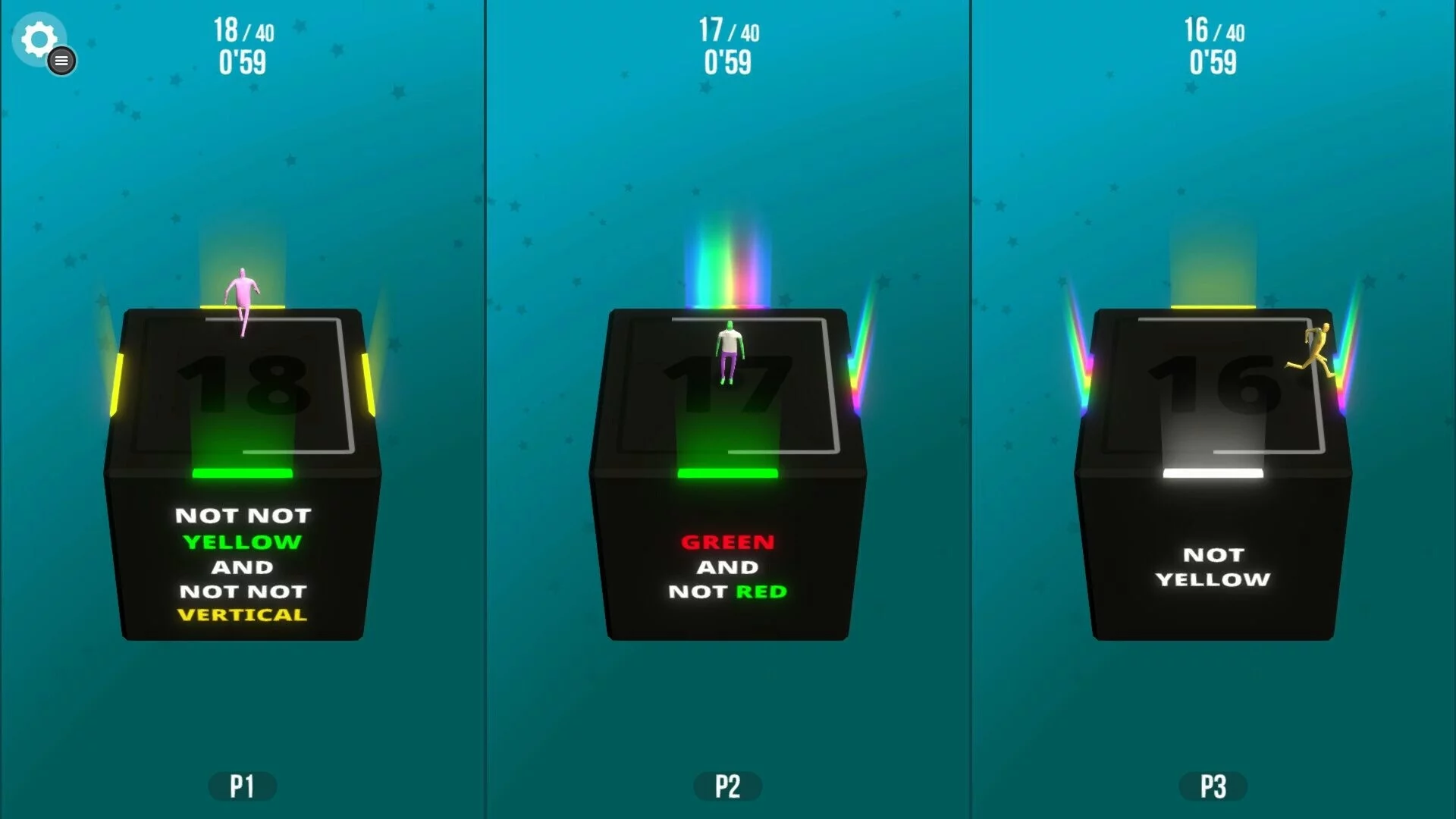 Изображение игры: Not Not 2 - A Brain Challenge