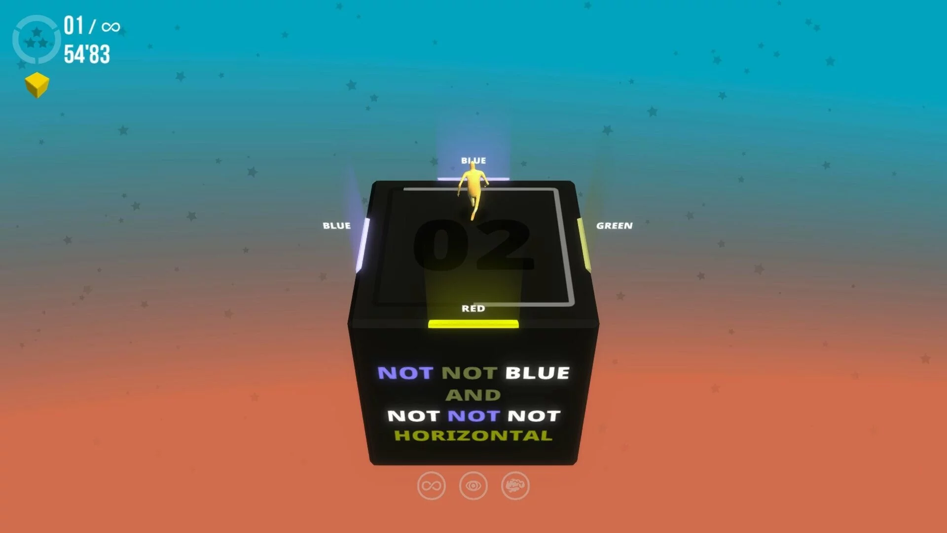 Изображение игры: Not Not 2 - A Brain Challenge