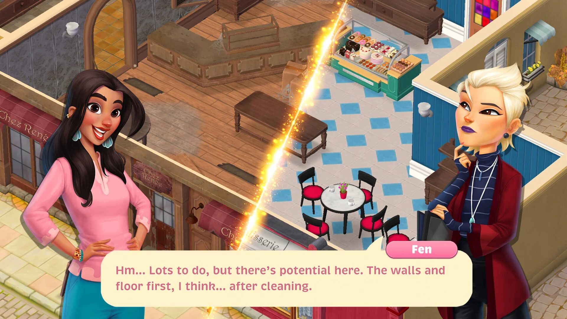 Изображение игры: Sweet Dreams Café