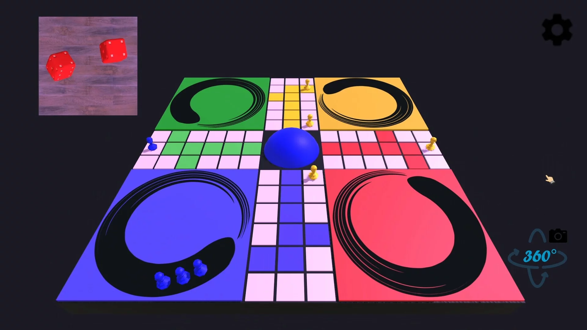 Изображение игры: Dice Battle: 3D Board Game