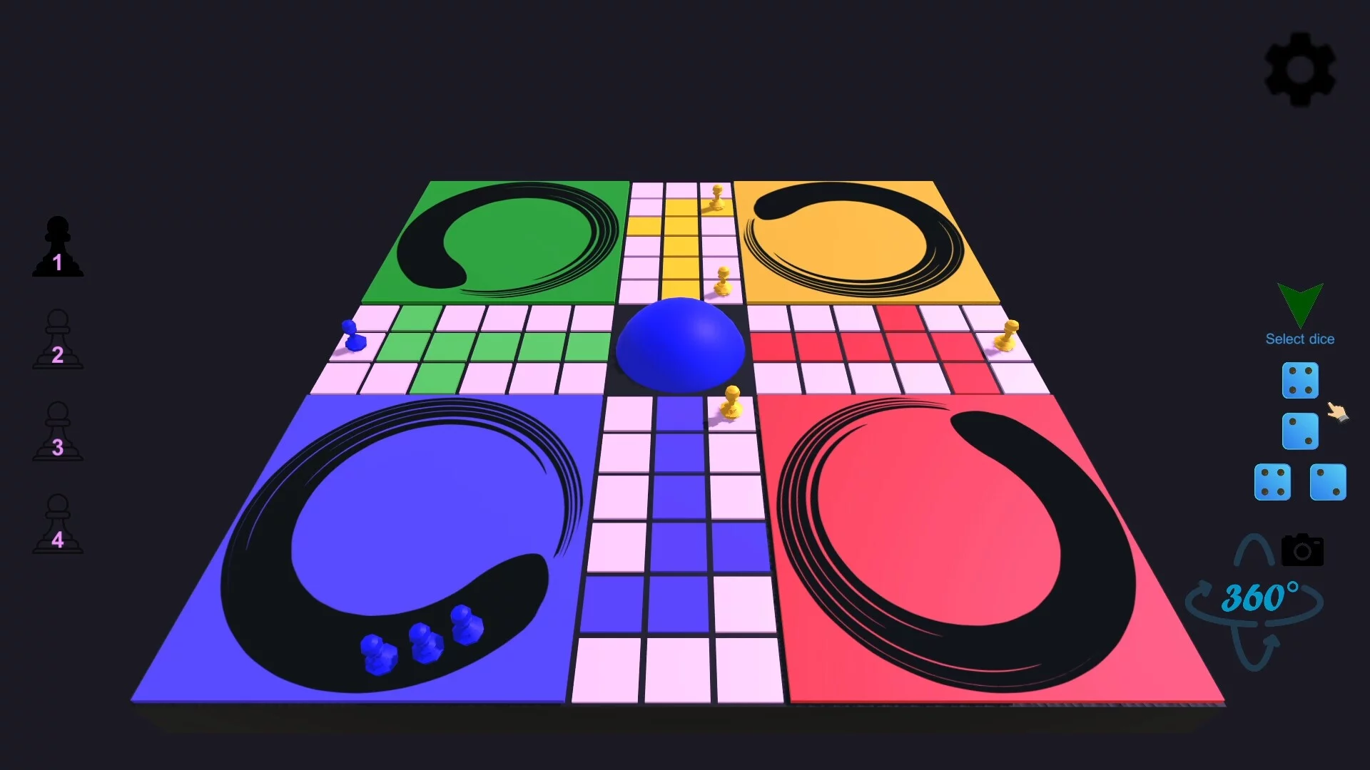 Изображение игры: Dice Battle: 3D Board Game