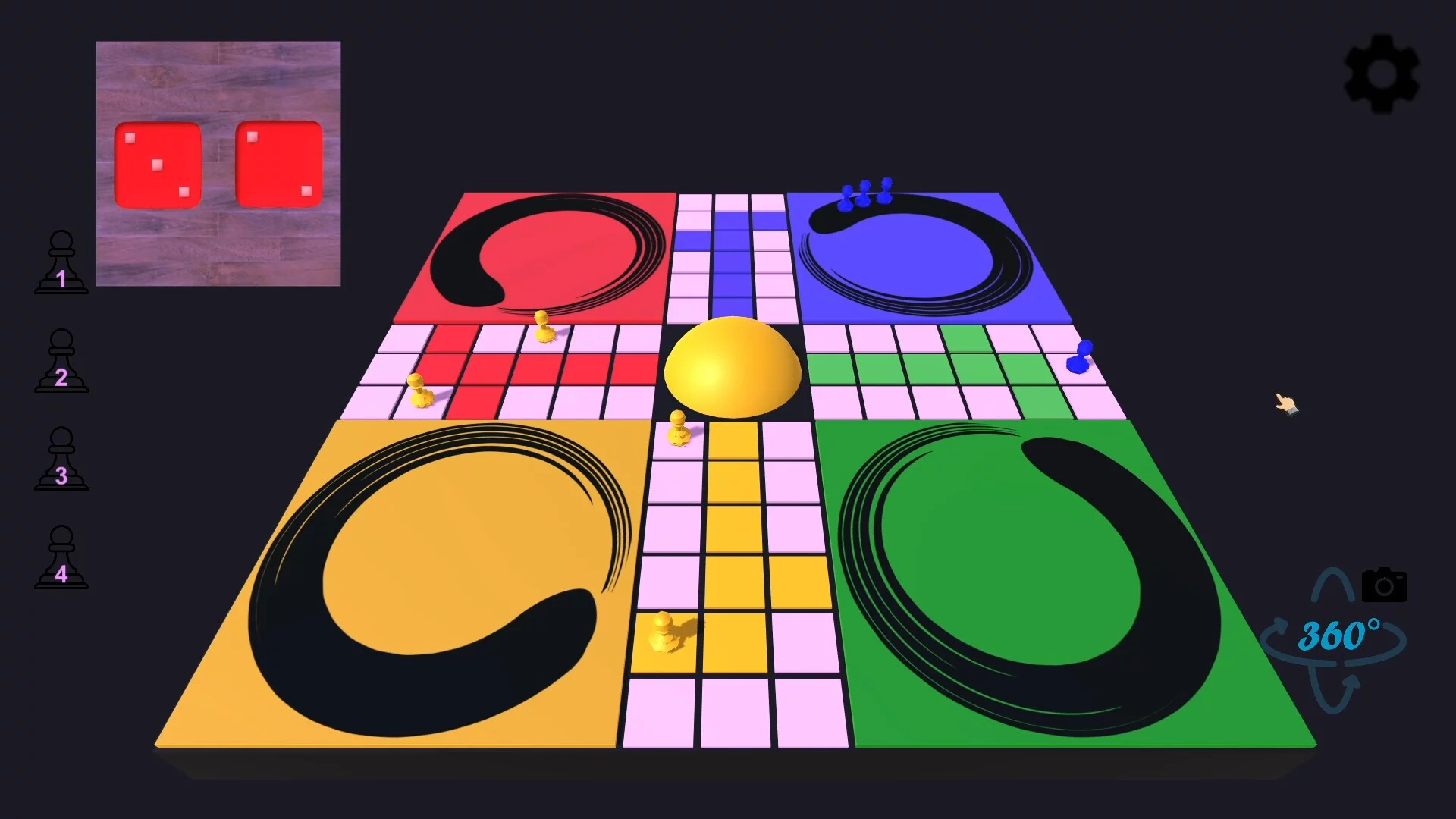 Изображение игры: Dice Battle: 3D Board Game