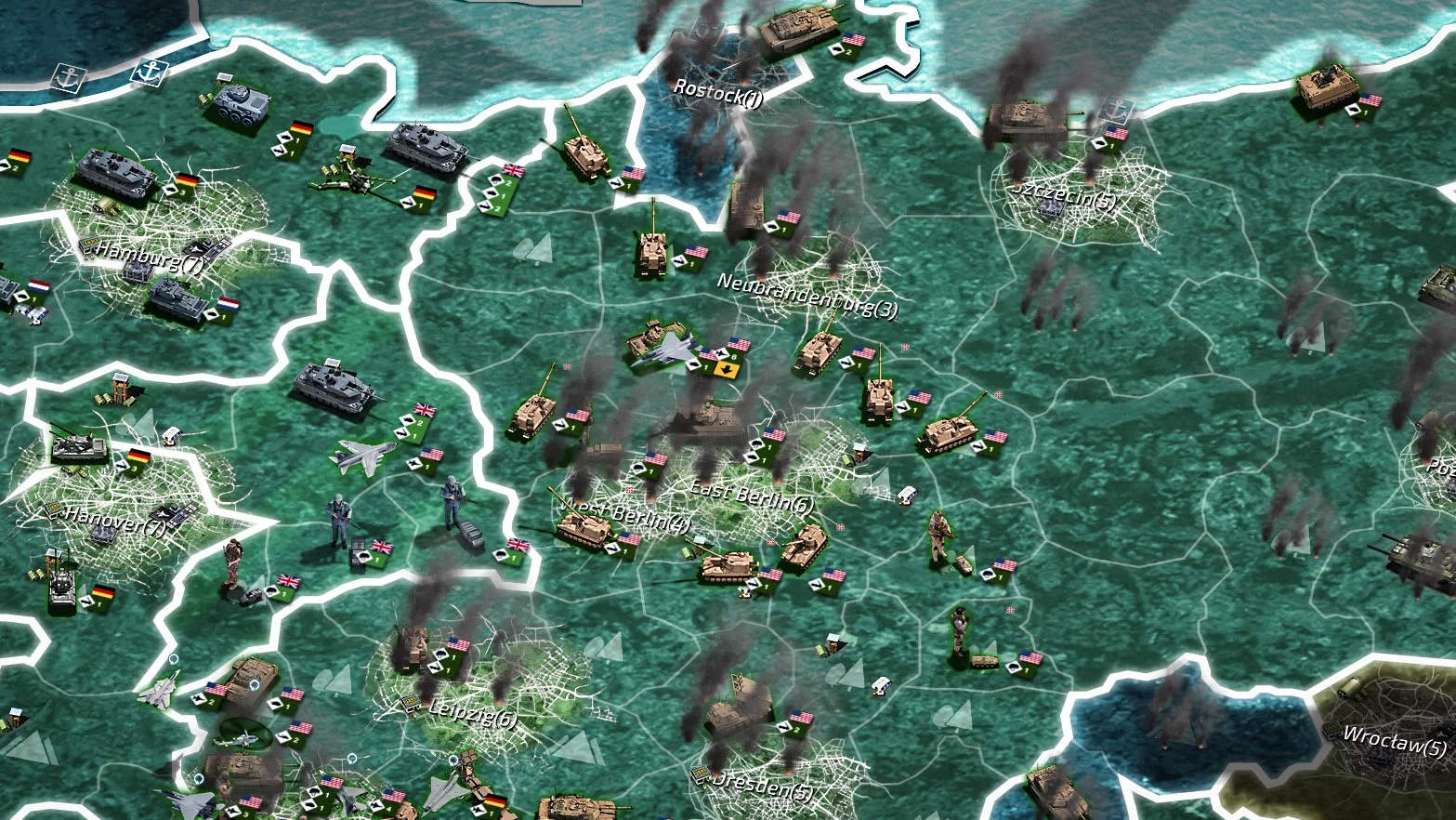 Изображение игры: CONFLICT OF NATIONS: WORLD WAR 3