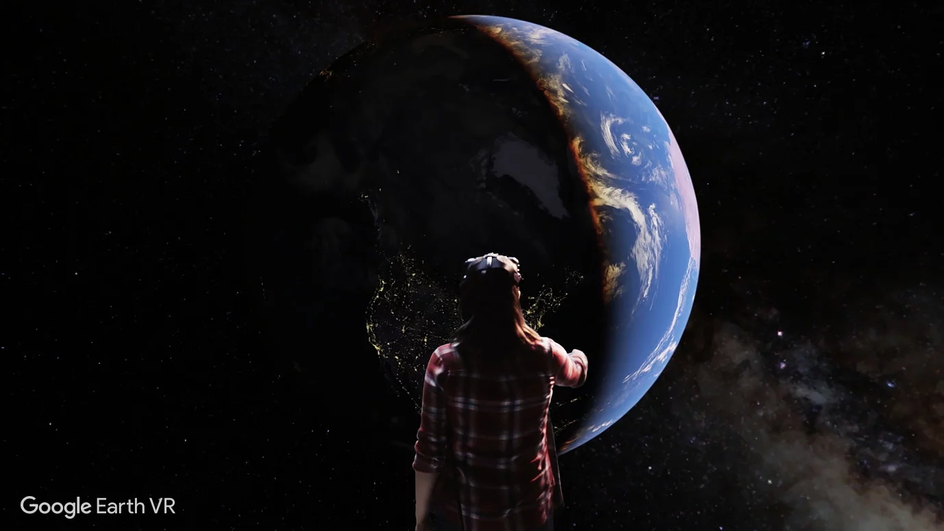 Изображение игры: Google Earth VR
