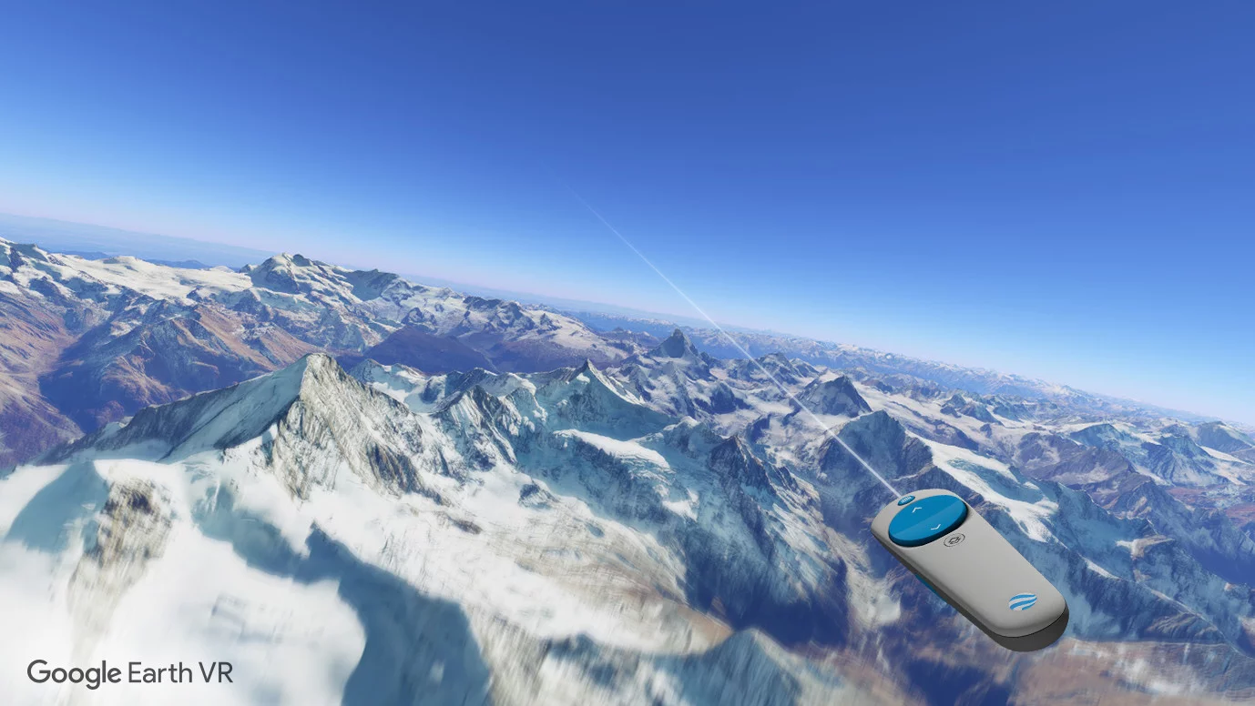 Изображение игры: Google Earth VR