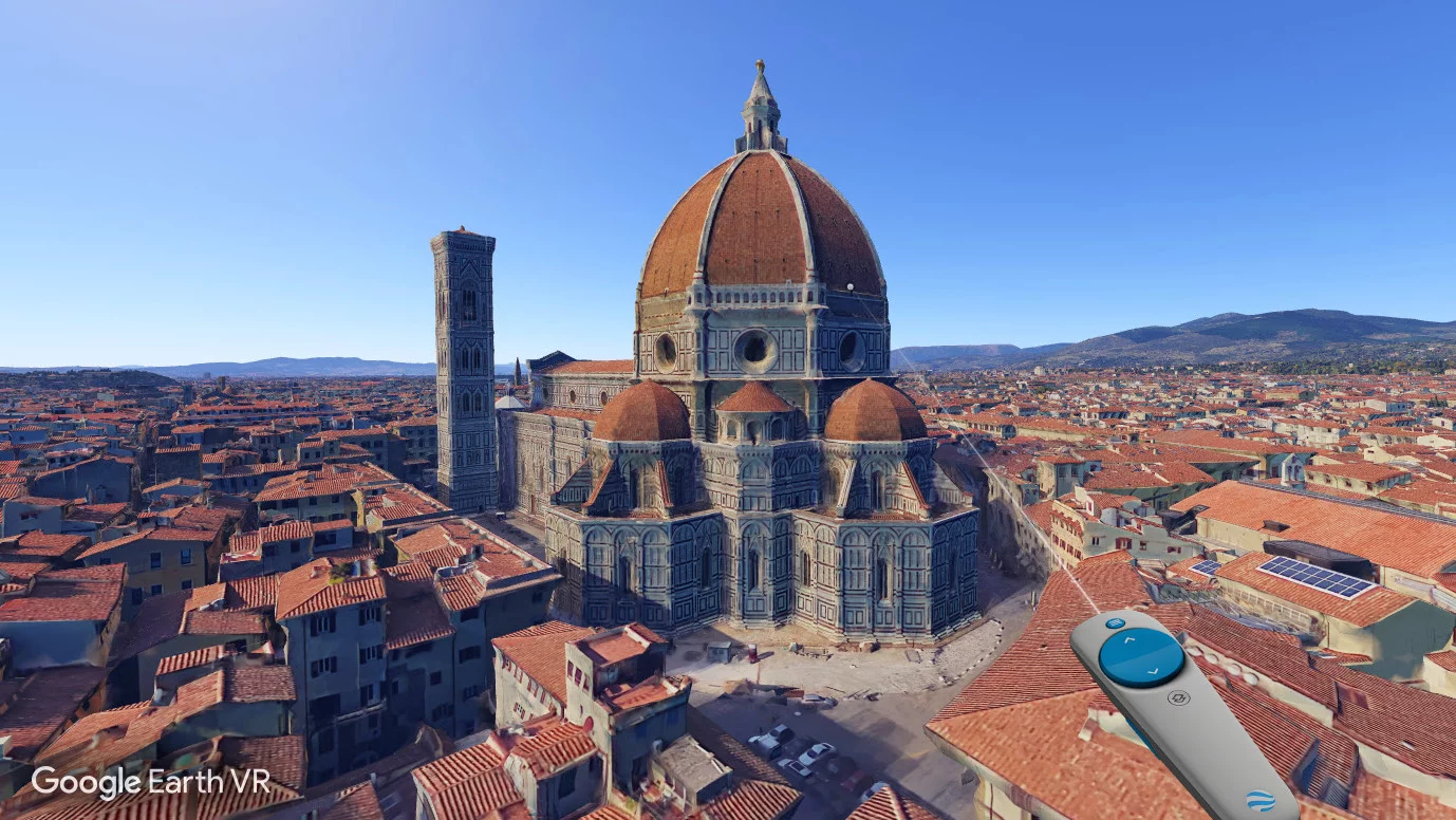 Изображение игры: Google Earth VR