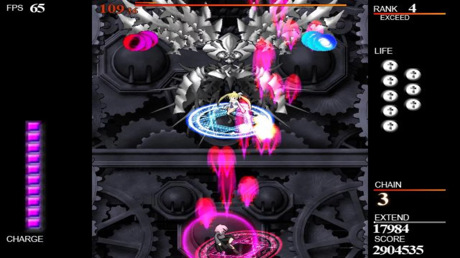 Изображение игры: eXceed 2nd - Vampire REX