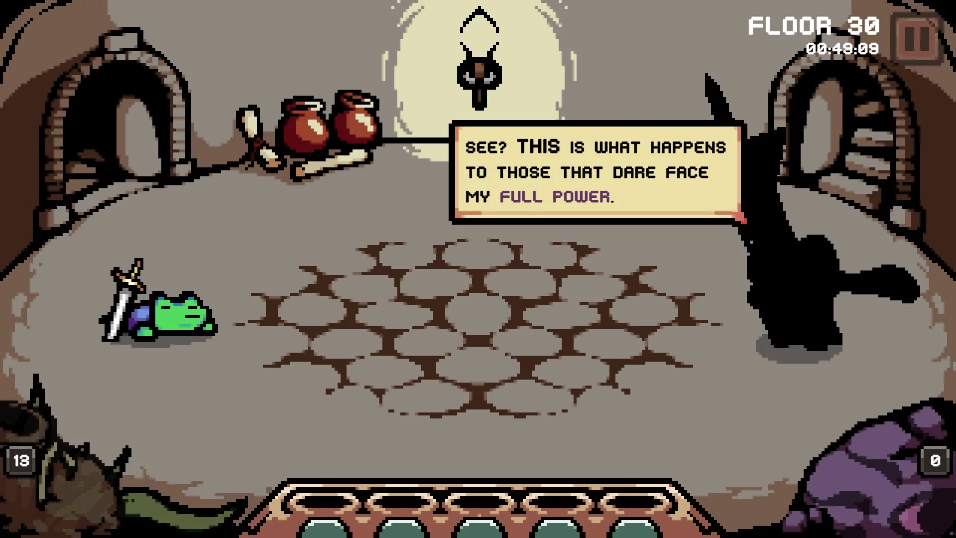 Изображение игры: Die in the Dungeon: PROLOGUE