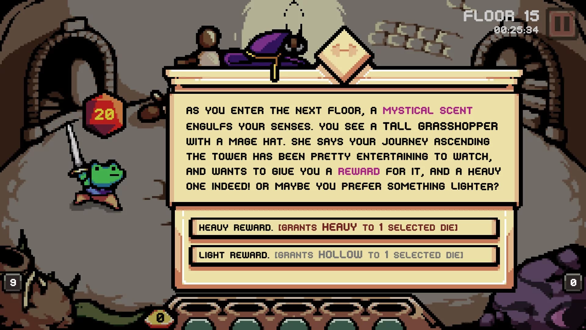 Изображение игры: Die in the Dungeon: PROLOGUE