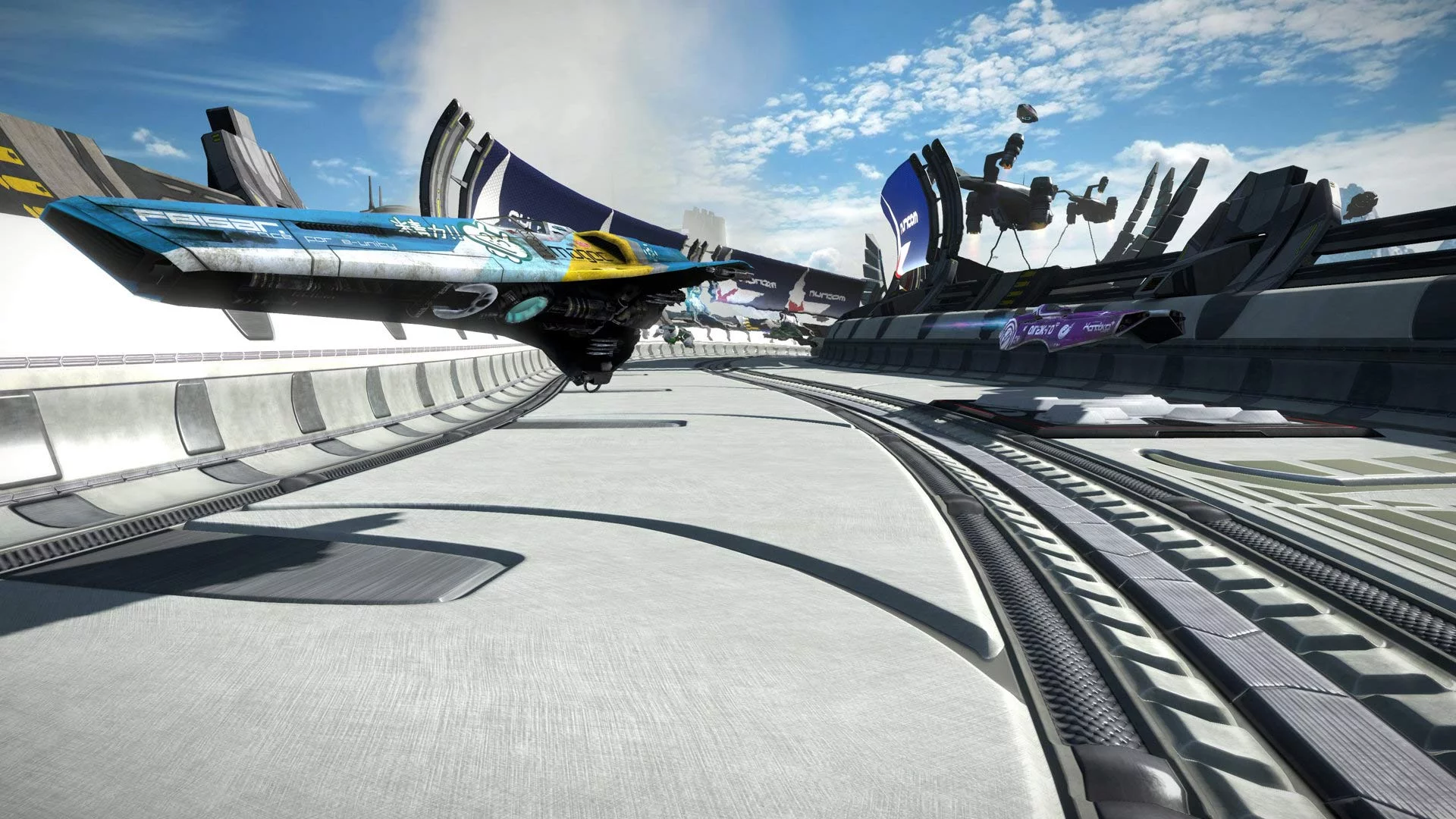 Изображение игры: WipEout Omega Collection