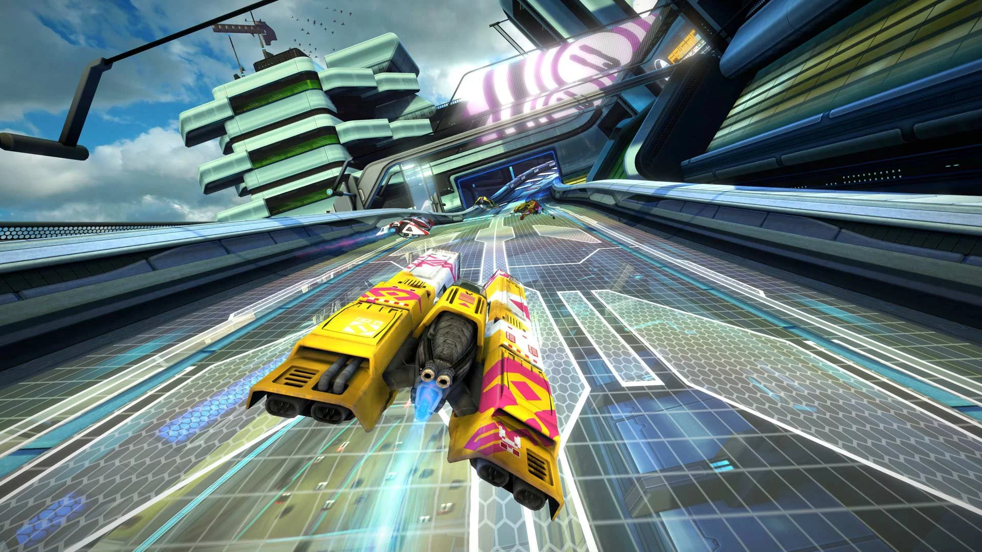 Изображение игры: WipEout Omega Collection